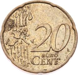 Almanya 20 Euro Cent 2002 (G) ÇÇT YMP10895