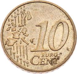 Almanya 10 Euro Cent 2002 (F) ÇÇT YMP10898