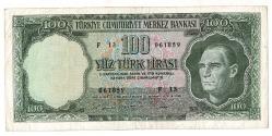 5.Emisyon 6. Tertip 100 Türk Lirası Seri F13 NATURAL/ÇT+ TCK9440