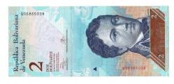 Venezuela 2 Bolivares 2013 Çil YKP7916