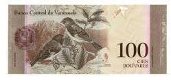 Venezuela 100 Bolivares 2015 Çil YKP7918