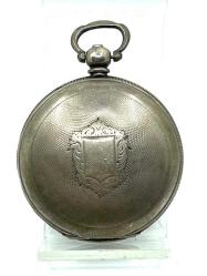 Longines Osmanlı Kadran Gümüş Kasa Porselen Mineli Anahtar Kurmalı Cep Saati – 55 mm | SAA066 #11.50