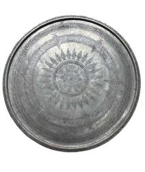 Yazılı Bakır Sini AOB3993