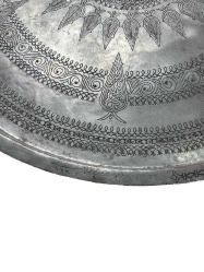 Yazılı Bakır Sini AOB3993