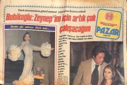 Hürriyet Gazetesi Pazar Eki 21 Mayıs 1978 - Gülşen Bubikoğlu Anne Olduktan Sonra Beyaz Perdeye Geri Döndü Cüneyt Arkın'la Rol Arkadaşı Oluyor GZ132642