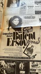 Sabah Gazetesi 7 Kasım 1986 - Cindoruk Sonunda Evrenci Oldu - Bülent Ersoy Orkide Kaset Afişi GZ126799