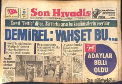 Son Havadis Gazetesi 3 Mayıs 1977 - Gülşen Bubikoğlu Şarkıcılık Tekliflerine Hayır Diyor - Tarık Akan Ve Türkan Şoray Aynı Filmde Oynuyor GZ132748