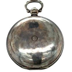 Antika K. Serkisoff & Co Constantinople Gümüş Anahtar Kurmalı Cep Saati – Süper Kondisyon | SAA091 #13.80