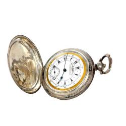 Antika K. Serkisoff & Co Constantinople Gümüş Anahtar Kurmalı Cep Saati – Süper Kondisyon | SAA091 #13.80