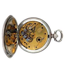 Antika K. Serkisoff & Co Constantinople Gümüş Anahtar Kurmalı Cep Saati – Süper Kondisyon | SAA091 #13.80