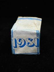 1981 Yılı Mini Takvim (Açılmamış) EFM(N)13186