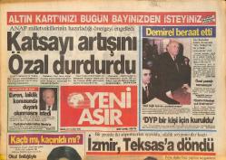 Yeni Asır Gazetesi 25 Kasım 1986 - Derwall'i Altay Korkusu Sardı - 10 Türk'ün Çalıştığı Gemi İrlanda'da Sulara Gömüldü GZ133653