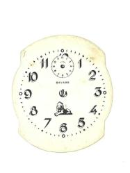 Bayard Masa Saati Kadranı Karton.91x78mm KDRN5