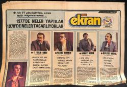 Tercüman Gazetesi İnci Ekran Eki 12 Aralık 1977 - Kamuran Akkor Televizyonun Assolisti Oldu ! GZ134150