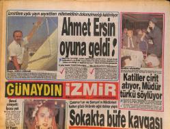 İzmir Günaydın Gazetesi 22 Kasım 1990 - Katiller Cirit Atıyor, Müdür Türkü Söylüyor - Karşıyaka Şampiyonluğa Yakışır GZ134270