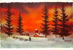 Yeni Yıl Yılbaşı Kartpostal KRT18080