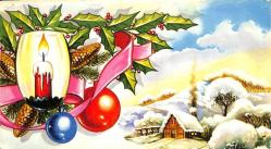 Yeni Yıl Yılbaşı Tebrik Kartı KRT18098