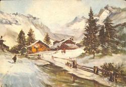 Yılbaşı Yeni Yıl Temalı Kartpostal KRT18152
