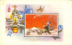 Yılbaşı Yeni Yıl Temalı Kartpostal KRT18154