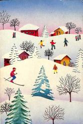 Yılbaşı Yeni Yıl Kartpostal KRT18263