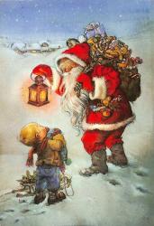 Yılbaşı Yeni Yıl Kartpostal KRT18290