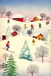 Yılbaşı Yeni Yıl Kartpostal KRT18330