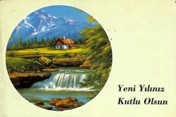 Yılbaşı Yeni Yıl Kartpostal KRT18334