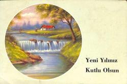 Yılbaşı Yeni Yıl Kartpostal KRT18335