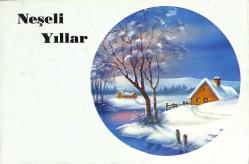 Yılbaşı Yeni Yıl Kartpostal KRT18337