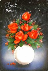 Yılbaşı Yeni Yıl Kartpostal KRT18360