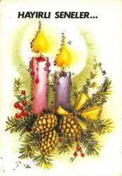Yılbaşı Yeni Yıl Kartpostal KRT18367