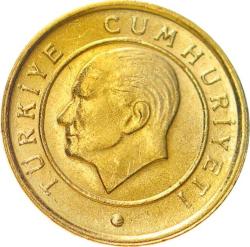 2015 Yılı 1 Kuruş Çil TCM3016