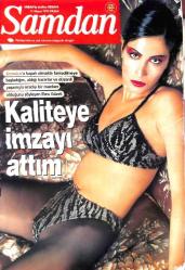 Şamdan Magazin Dergisi 11 Nisan 1999 - Hande Ataizi - Mahsun Kırmızıgül - Meltem Cumbul - Serdar Ortaç - Ebru Güzel - İbrahim Tatlıses NDR88112