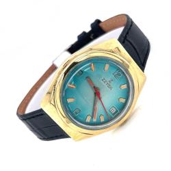 Vintage Zeysa Altın Kaplama Kurmalı Unisex Kol Saati SAA101 #0.89