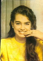 Brooke Shields Büyük Boy Kartpostal KRT18863