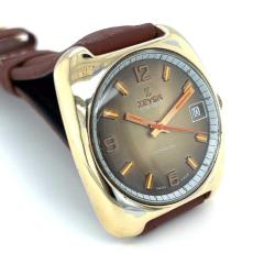 Vintage Zeysa Altın Kaplama Kurmalı Kol Saati – 36 mm | Koleksiyonluk SAA08 #1.36