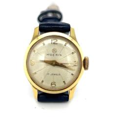 MOERIS Altın Kaplama Kurmalı Bayan Kol Saati EBY318