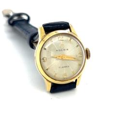 MOERIS Altın Kaplama Kurmalı Bayan Kol Saati EBY318