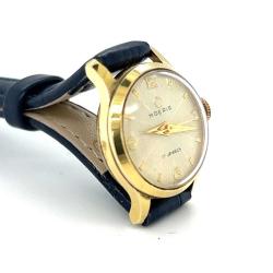 MOERIS Altın Kaplama Kurmalı Bayan Kol Saati EBY318