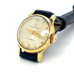 MOERIS Altın Kaplama Kurmalı Bayan Kol Saati EBY318