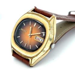 SEİKO 7009-5008 Altın Kaplama Otomatik Erkek Kol Saati EBY320
