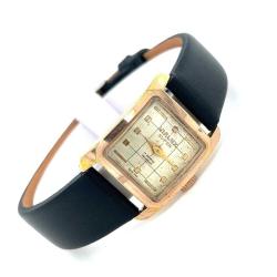 Vintage VIALUX Altın Kaplama Kurmalı Bayan Kol Saati EBY324