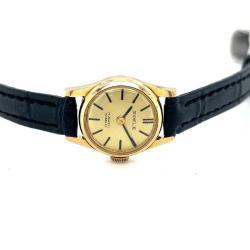 Vintage EDELE Altın Kaplama Kurmalı İsviçre Bayan Kol Saati EBY326