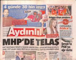 Aydınlık Gazetesi 24 Ekim 2016 - Işid Başika'da Vuruldu - Talat Paşa'ya Yeni Başkan GZ135404