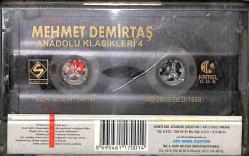 Mehmet Demirtaş - Anadolu Klasikleri 4 (İkinci El Kaset) KST22006