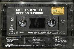 Milli Vanilli - Keep on Running Kaset (İkinci El Kaset) KST22622