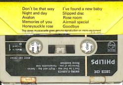 Benny Goodman (1969 - Holland) – Swing Classics Kaset KST22882