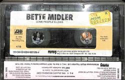 Bette Midler *Some Peoples Lives* Kaset KST23483