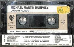 Michael Martin Murphey *Cowboy Songs* Kaset KST23509