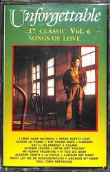 Unforgettable Vol 6 *17 Classic Songs of Love* Kaset KST23524